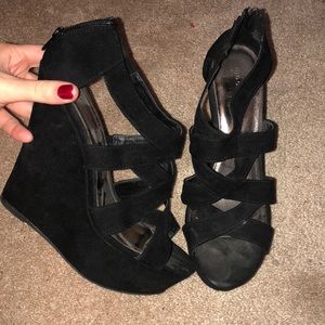 Madden Girl Black Heels